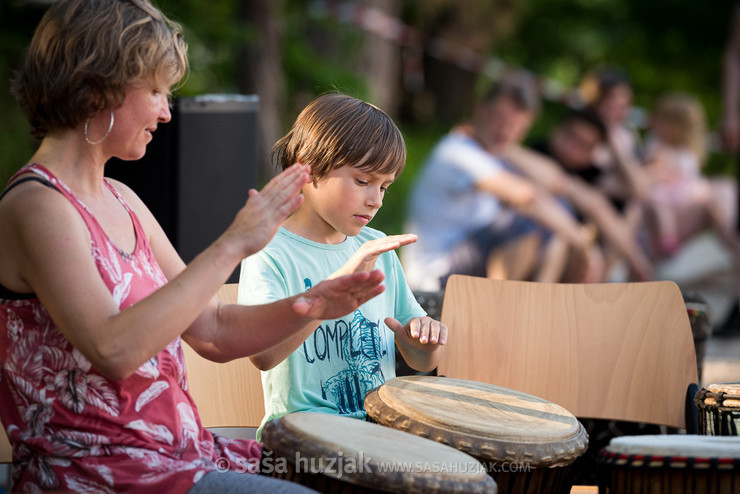 Bobnarski nastop Plesne izbe Maribor @ Karantena, Maribor (Slovenia), 19/06/2021 <em>Photo: © Saša Huzjak</em>