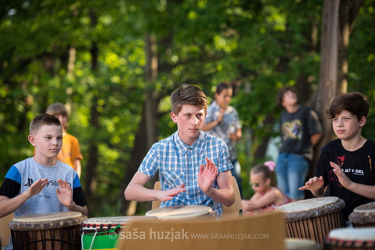 Bobnarski nastop Plesne izbe Maribor @ Karantena, Maribor (Slovenia), 19/06/2021 <em>Photo: © Saša Huzjak</em>