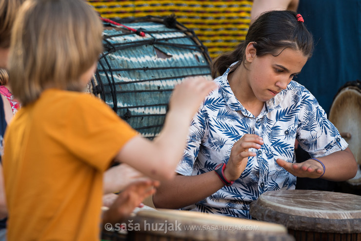 Bobnarski nastop Plesne izbe Maribor @ Karantena, Maribor (Slovenia), 19/06/2021 <em>Photo: © Saša Huzjak</em>