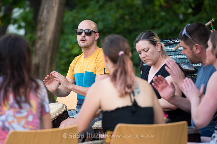 Bobnarski nastop Plesne izbe Maribor @ Karantena, Maribor (Slovenia), 19/06/2021 <em>Photo: © Saša Huzjak</em>