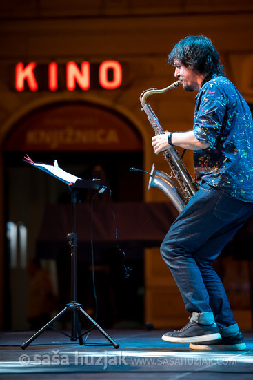 Mario Bočić (Filip Pavić Quintet) @ Fest Jazza, Koprivnica (Croatia), 09/07 > 10/07/2021 <em>Photo: © Saša Huzjak</em>