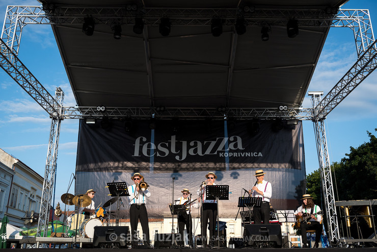 Dixieland band Čakovec @ Fest Jazza, Koprivnica (Croatia), 09/07 > 10/07/2021 <em>Photo: © Saša Huzjak</em>