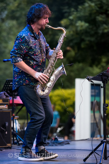 Mario Bočić (Filip Pavić Quintet) @ Fest Jazza, Koprivnica (Croatia), 09/07 > 10/07/2021 <em>Photo: © Saša Huzjak</em>