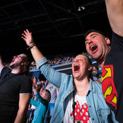 Parni Valjak fans @ Arena Zagreb, Zagreb (Croatia), 26/03/2022 <em>Photo: © Saša Huzjak</em>