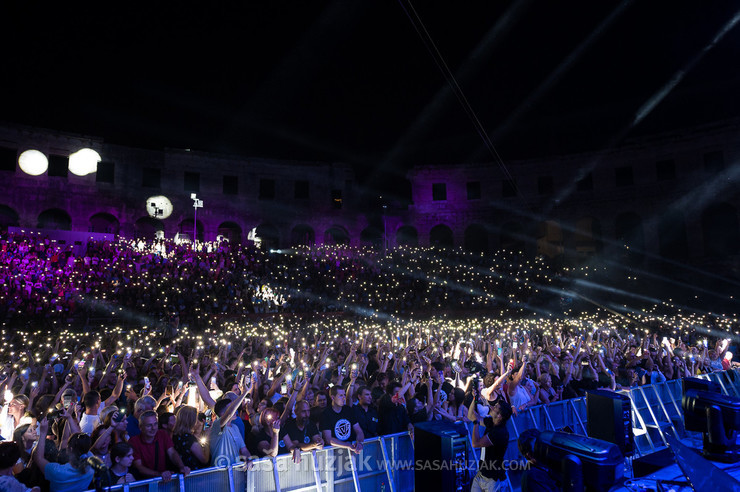 Parni Valjak fans @ Arena, Pula (Croatia), 25/06/2022 <em>Photo: © Saša Huzjak</em>