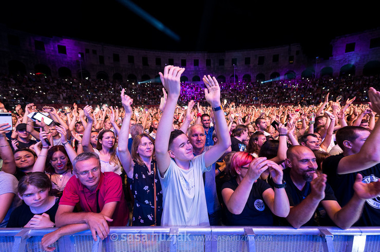 Parni Valjak fans @ Arena, Pula (Croatia), 25/06/2022 <em>Photo: © Saša Huzjak</em>