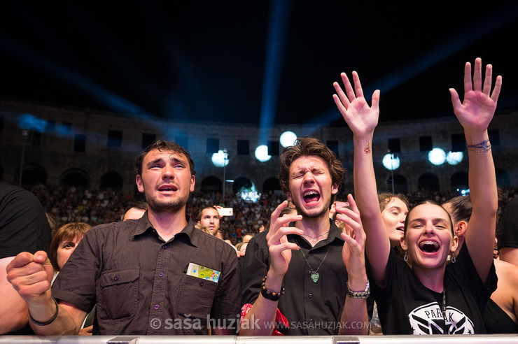 Parni Valjak fans @ Arena, Pula (Croatia), 25/06/2022 <em>Photo: © Saša Huzjak</em>
