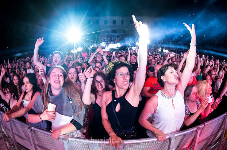 Parni Valjak fans @ Arena, Pula (Croatia), 25/06/2022 <em>Photo: © Saša Huzjak</em>