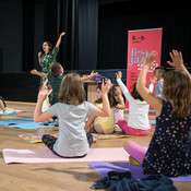 Music workshop for children with Lucija Stanojević @ Fest Jazza, Koprivnica (Croatia), 08/07 > 09/07/2022 <em>Photo: © Saša Huzjak</em>