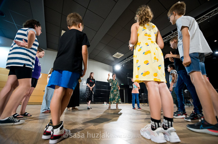 Music workshop for children with Lucija Stanojević @ Fest Jazza, Koprivnica (Croatia), 08/07 > 09/07/2022 <em>Photo: © Saša Huzjak</em>