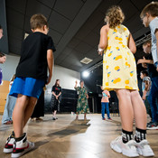 Music workshop for children with Lucija Stanojević @ Fest Jazza, Koprivnica (Croatia), 08/07 > 09/07/2022 <em>Photo: © Saša Huzjak</em>