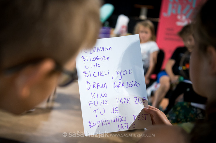 Music workshop for children with Lucija Stanojević @ Fest Jazza, Koprivnica (Croatia), 08/07 > 09/07/2022 <em>Photo: © Saša Huzjak</em>