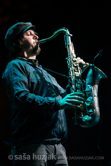 Mario Bočić (B's FUNstallation) @ Fest Jazza, Koprivnica (Croatia), 08/07 > 09/07/2022 <em>Photo: © Saša Huzjak</em>