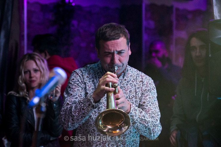 Zvonimir Bajević Baja at jam session @ Fest Jazza, Koprivnica (Croatia), 08/07 > 09/07/2022 <em>Photo: © Saša Huzjak</em>