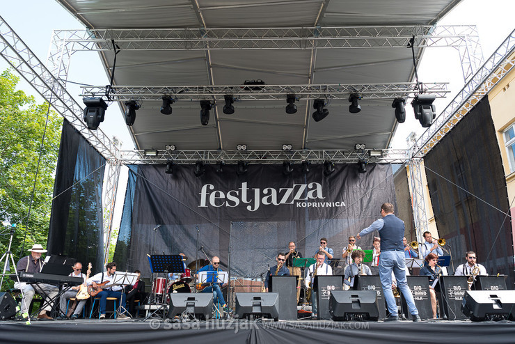 Big Band Hrvatske liječničke komore @ Fest Jazza, Koprivnica (Croatia), 08/07 > 09/07/2022 <em>Photo: © Saša Huzjak</em>