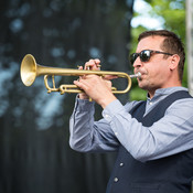 Zvonimir Bajević Baja (Big Band Hrvatske liječničke komore) @ Fest Jazza, Koprivnica (Croatia), 08/07 > 09/07/2022 <em>Photo: © Saša Huzjak</em>