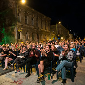 Gaetano Partipilo & Boom Collective fans @ Fest Jazza, Koprivnica (Croatia), 08/07 > 09/07/2022 <em>Photo: © Saša Huzjak</em>