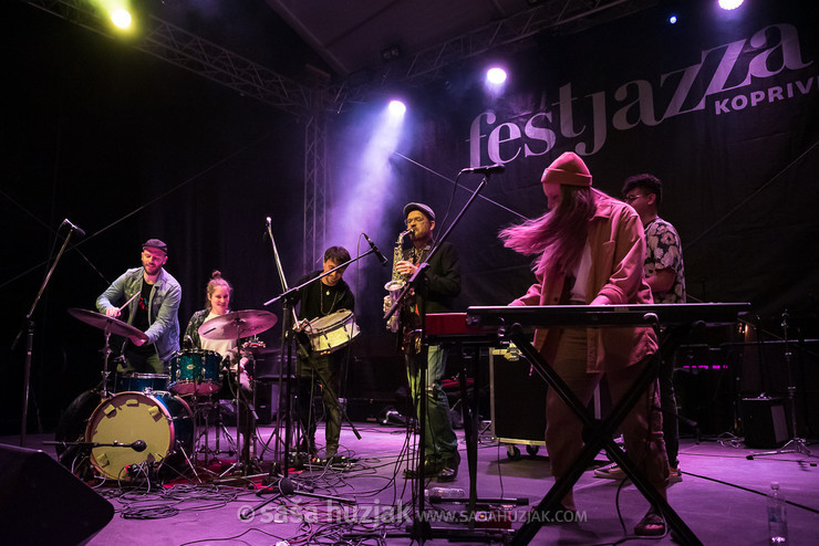 Freekind. with guests on stage @ Fest Jazza, Koprivnica (Croatia), 08/07 > 09/07/2022 <em>Photo: © Saša Huzjak</em>