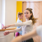 Ballet for contemporary dancer II-III - Vita Osojnik @ Zimska plesna šola / Winter dance school, Maribor (Slovenia), 03/02 > 06/02/2023 <em>Photo: © Saša Huzjak</em>