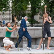 Ukrep - Spontaneous Dance Interventions (Festival RAIL2DANCE4UKREP) @ Festival Lent, Maribor (Slovenia), 25/06 > 26/06/2023 <em>Photo: © Saša Huzjak</em>