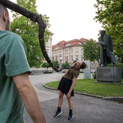 Ukrep - Spontaneous Dance Interventions (Festival RAIL2DANCE4UKREP) @ Festival Lent, Maribor (Slovenia), 25/06 > 26/06/2023 <em>Photo: © Saša Huzjak</em>