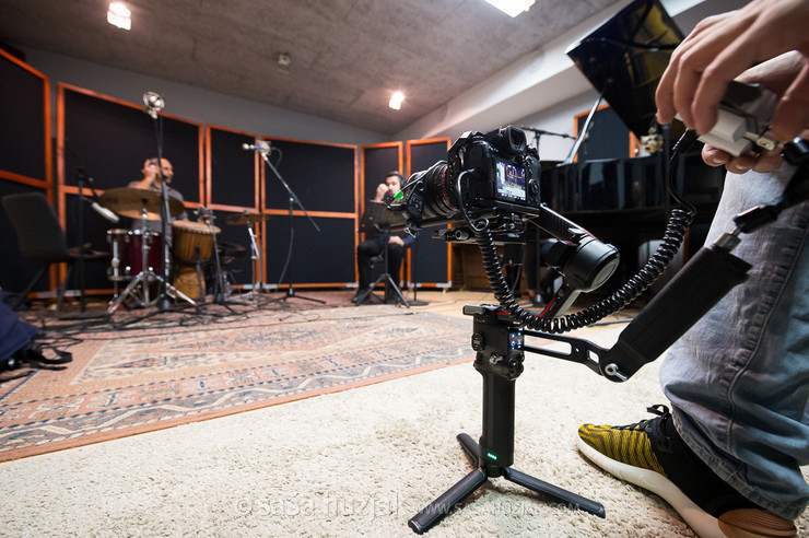 Harmelogic feat. Zhivko Vasilev audio & video recording session @ Bejsmen Studio, Maribor (Slovenia), 24/11/2024 <em>Photo: © Saša Huzjak</em>