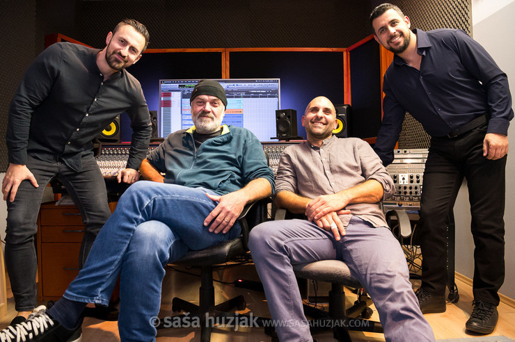 Danilo Ženko, Harmelogic and Zhivko Vasilev @ Bejsmen Studio, Maribor (Slovenia), 24/11/2024 <em>Photo: © Saša Huzjak</em>
