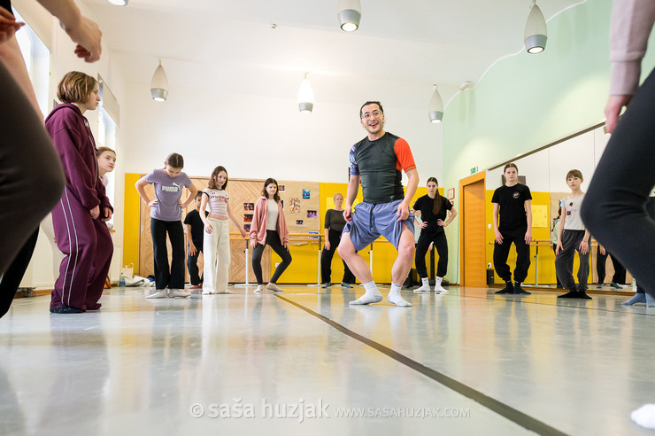 Modern II-III - Max Masahiro Levy @ Zimska plesna šola / Winter dance school, Maribor (Slovenia), 20/02 > 23/02/2026 <em>Photo: &copy; Saša Huzjak</em>
