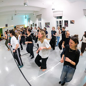 Presentations of dance classes and workshops: Salsa with Katja Čuk for all participants @ Zimska plesna šola / Winter dance school, Maribor (Slovenia), 20/02 > 23/02/2026 <em>Photo: &copy; Saša Huzjak</em>