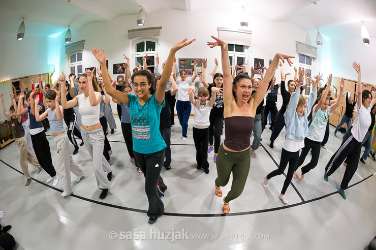 Presentations of dance classes and workshops: Salsa with Katja Čuk for all participants @ Zimska plesna šola / Winter dance school, Maribor (Slovenia), 20/02 > 23/02/2026 <em>Photo: &copy; Saša Huzjak</em>