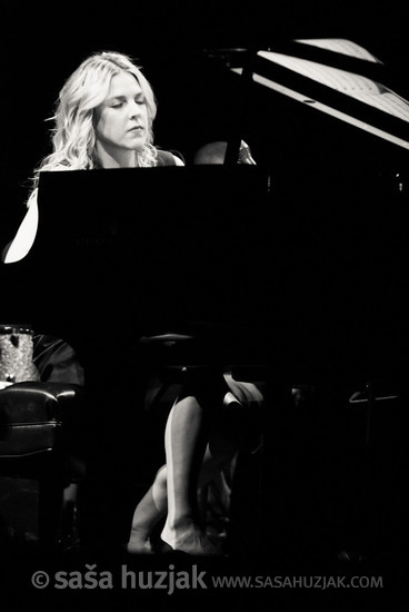 Diana Krall @ KC Dražen Petrović, Zagreb (Croatia), 13/11/2009 <em>Photo: © Saša Huzjak</em>