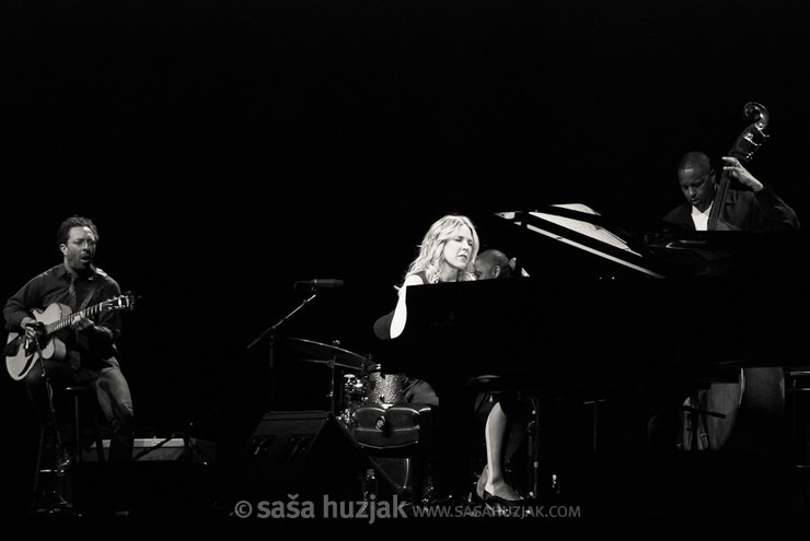 Diana Krall @ KC Dražen Petrović, Zagreb (Croatia), 13/11/2009 <em>Photo: © Saša Huzjak</em>