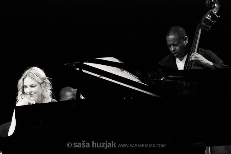 Diana Krall @ KC Dražen Petrović, Zagreb (Croatia), 13/11/2009 <em>Photo: © Saša Huzjak</em>