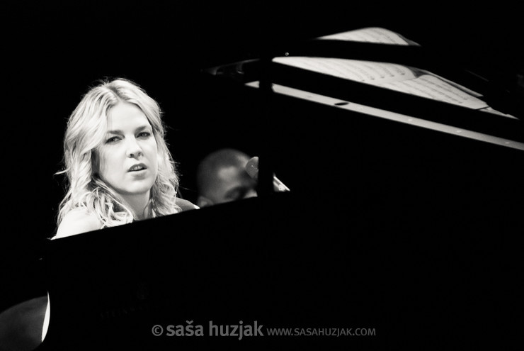 Diana Krall @ KC Dražen Petrović, Zagreb (Croatia), 13/11/2009 <em>Photo: © Saša Huzjak</em>