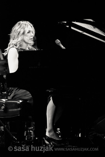 Diana Krall @ KC Dražen Petrović, Zagreb (Croatia), 13/11/2009 <em>Photo: © Saša Huzjak</em>