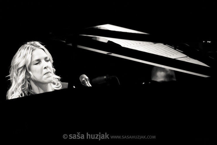 Diana Krall @ KC Dražen Petrović, Zagreb (Croatia), 13/11/2009 <em>Photo: © Saša Huzjak</em>