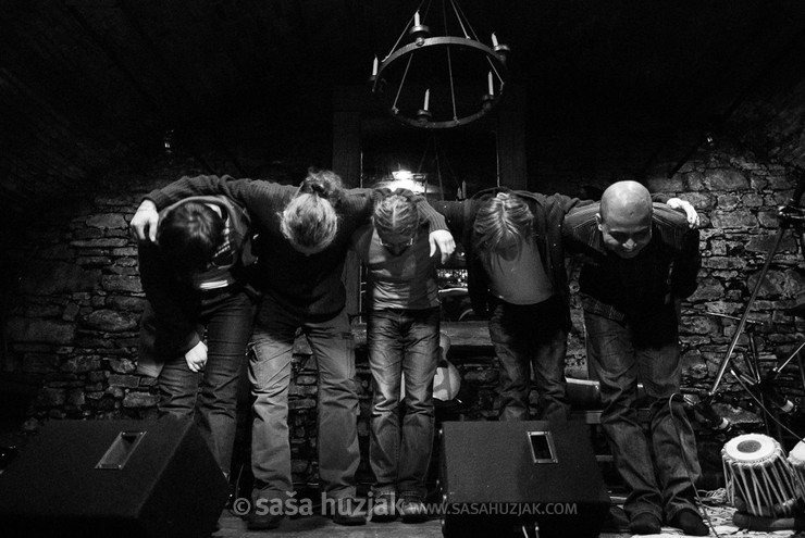 Tadej Vesenjak & Prlekstanski folkrokbluz @ KGB, Maribor (Slovenia), 23/01/2010 <em>Photo: © Saša Huzjak</em>