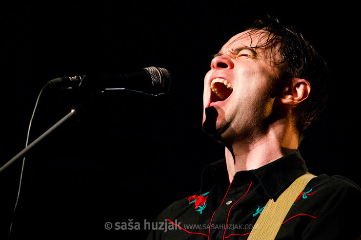 Keith M Thomson (The Penny Black Remedy) @ Teatar &TD, Zagreb (Croatia), 29/03/2011 <em>Photo: © Saša Huzjak</em>