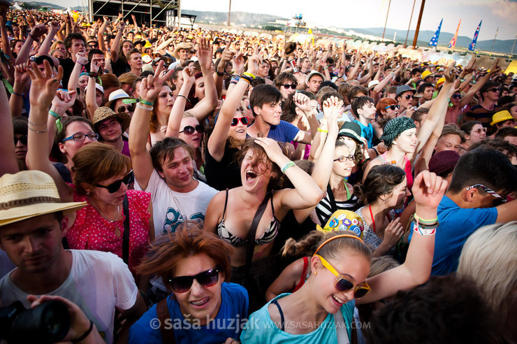 Two Door Cinema Club fans @ Bažant Pohoda festival, Trenčín (Slovakia), 2012 <em>Photo: © Saša Huzjak</em>