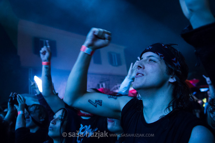 Skid Row fan(s) @ Festival Lent, Maribor (Slovenia), 2014 <em>Photo: © Saša Huzjak</em>