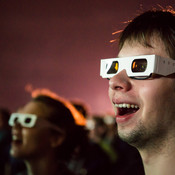 Kraftwerk 3D fan(s) @ Bažant Pohoda festival, Trenčín (Slovakia), 2014 <em>Photo: © Saša Huzjak</em>