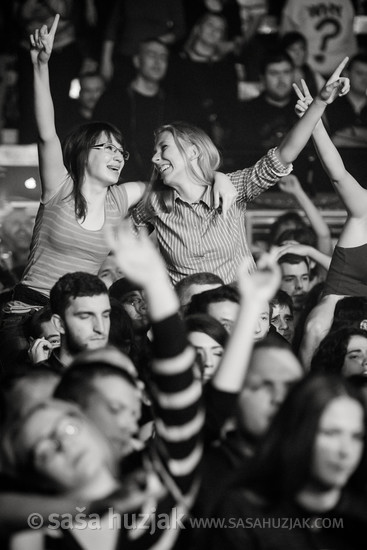 Pips, Chips & Videoclips fans @ Dom sportova, Zagreb (Croatia), 2014 <em>Photo: © Saša Huzjak</em>