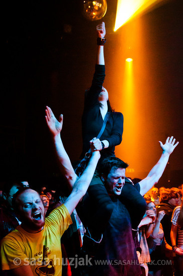 Pips, Chips & Videoclips fans @ Zagrebački plesni centar, Zagreb (Croatia), 2011 <em>Photo: © Saša Huzjak</em>