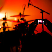 Bonobo fan @ Kino Šiška, Ljubljana (Slovenia), 2010 <em>Photo: © Saša Huzjak</em>