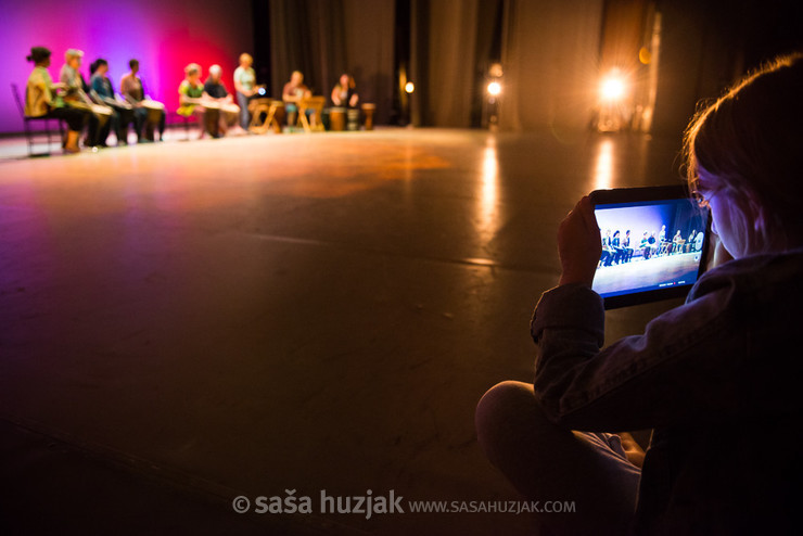 Drummers of Plesna Izba Maribor fan @ SNG Maribor, Maribor (Slovenia), 2014 <em>Photo: © Saša Huzjak</em>