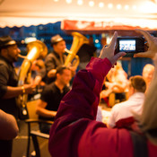 Roma music fan @ Festival Lent, Maribor (Slovenia), 2014 <em>Photo: © Saša Huzjak</em>