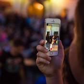 Street theatre fan @ Festival Lent, Maribor (Slovenia), 2014 <em>Photo: © Saša Huzjak</em>