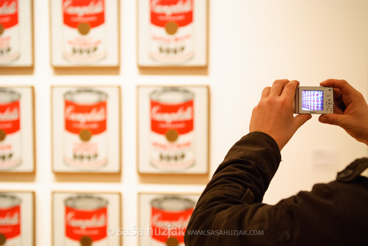 Andy Warhol fan @ MoMa, New York (USA), 2010 <em>Photo: © Saša Huzjak</em>