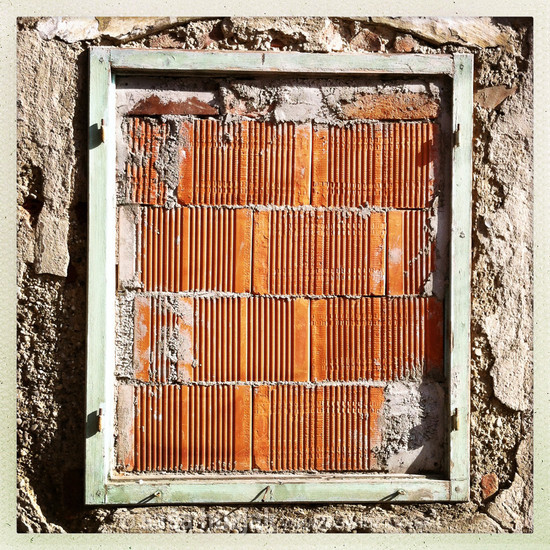 Brick window @ Maribor, Slovenia, 2014 <em>Photo: © Saša Huzjak</em>