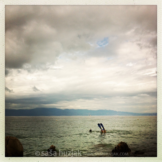 Snorkelers @ Malinska, Krk, Croatia, 2014 <em>Photo: © Saša Huzjak</em>